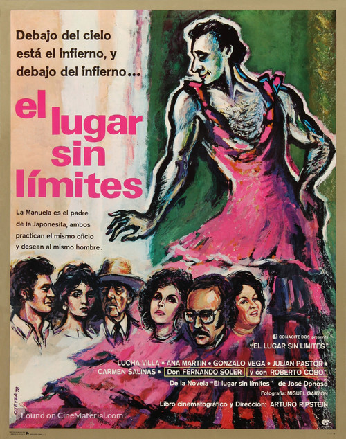El lugar sin l&iacute;mites - Mexican Movie Poster