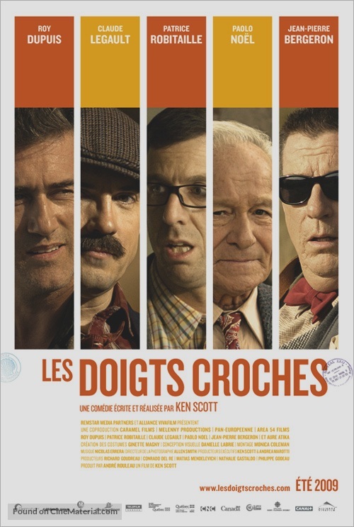 Les doigts croches - French Movie Poster