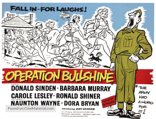 Operation Bullshine - British Movie Poster