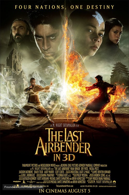 The Last Airbender - Singaporean Movie Poster