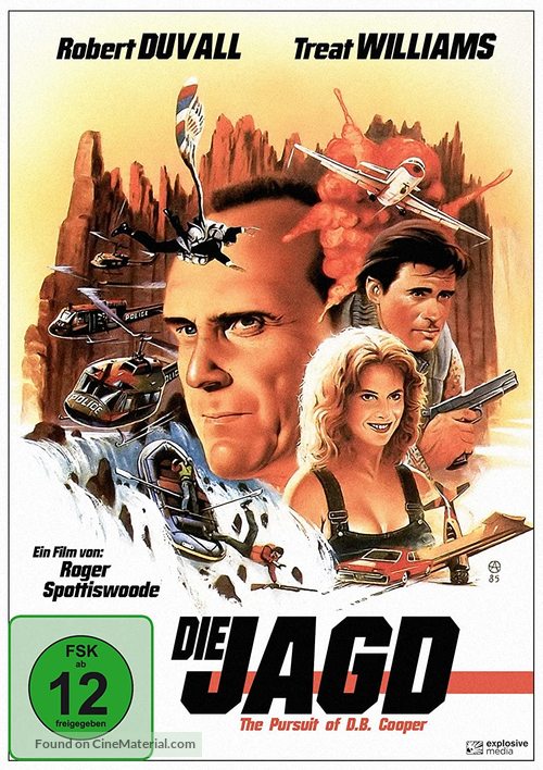 The Pursuit of D.B. Cooper - German Movie Cover