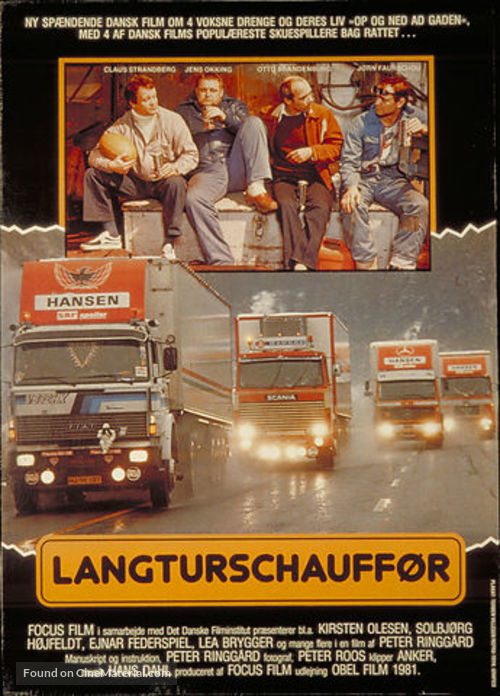 Langturschauff&oslash;r - Danish Movie Poster