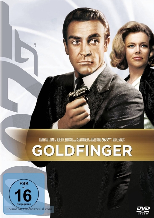 Goldfinger - German DVD movie cover