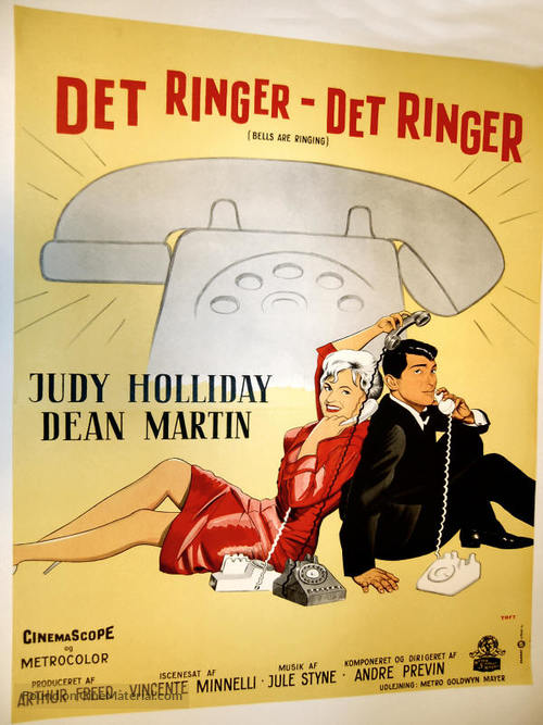 Bells Are Ringing - Danish Movie Poster