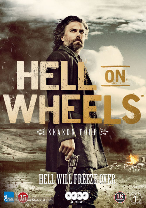 &quot;Hell on Wheels&quot; - Danish DVD movie cover