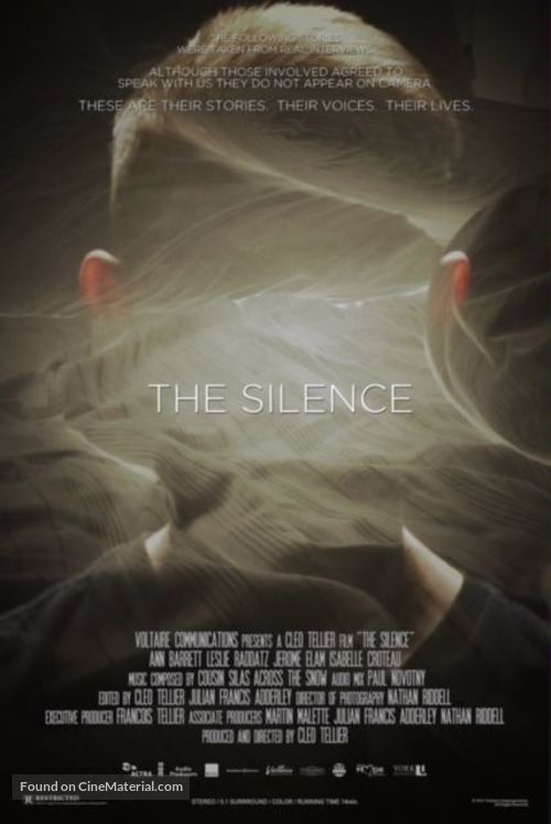 The Silence - Canadian Movie Poster