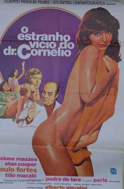 Estranho Vicio do Dr. Corn&eacute;lio, O - Brazilian Movie Poster