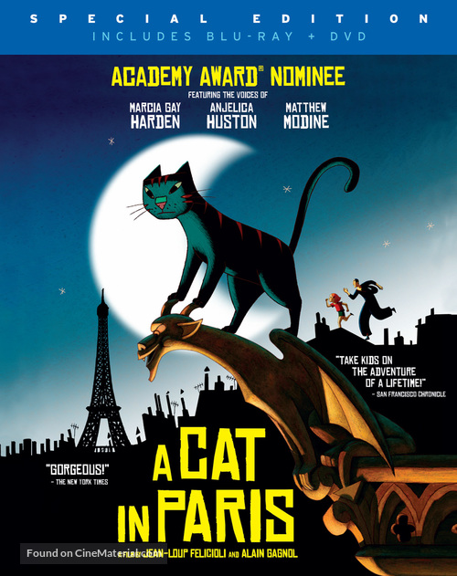 Une vie de chat - Blu-Ray movie cover