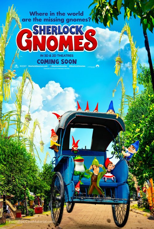 Sherlock Gnomes - Movie Poster