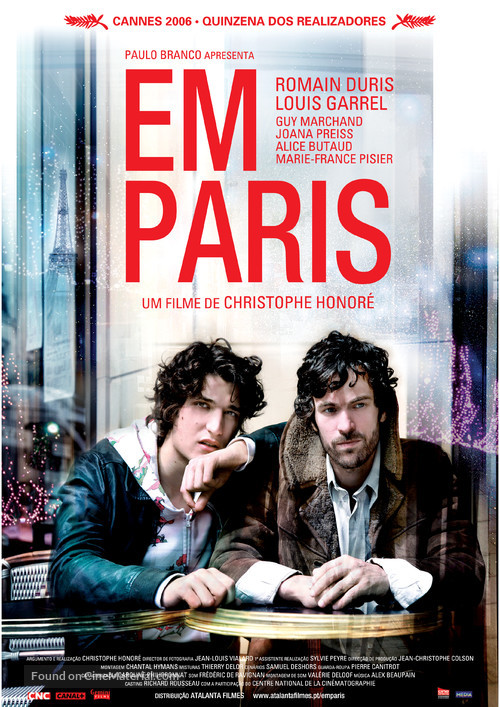 Dans Paris - Portuguese Movie Poster