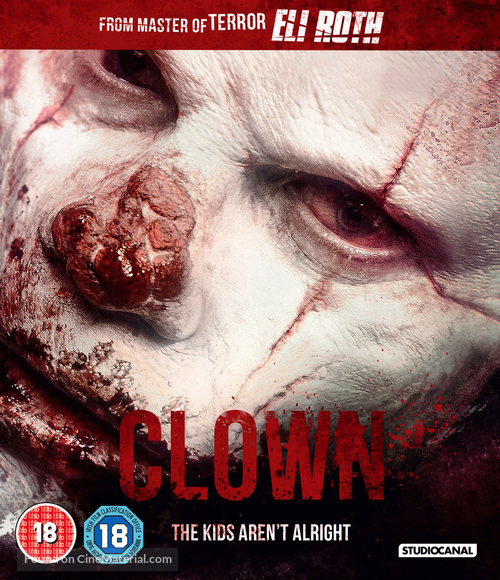 Clown - British Blu-Ray movie cover