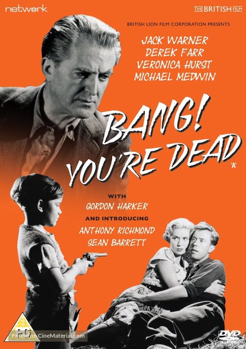 Bang! You&#039;re Dead - British DVD movie cover