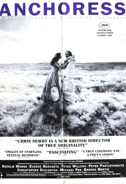 Anchoress - British Movie Poster