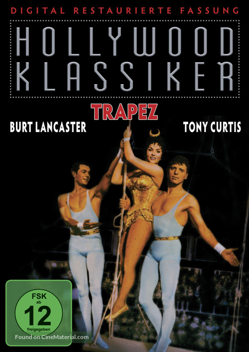 Trapeze - German DVD movie cover