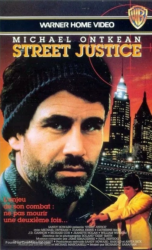 Street Justice - French VHS movie cover