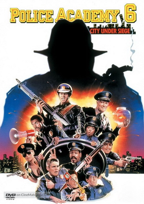 Police Academy 6: City Under Siege - DVD movie cover