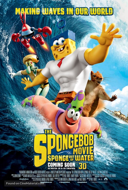 The SpongeBob Movie: Sponge Out of Water - Movie Poster