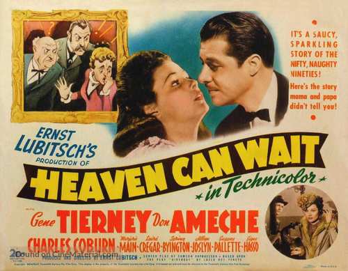 Heaven Can Wait - British Movie Poster