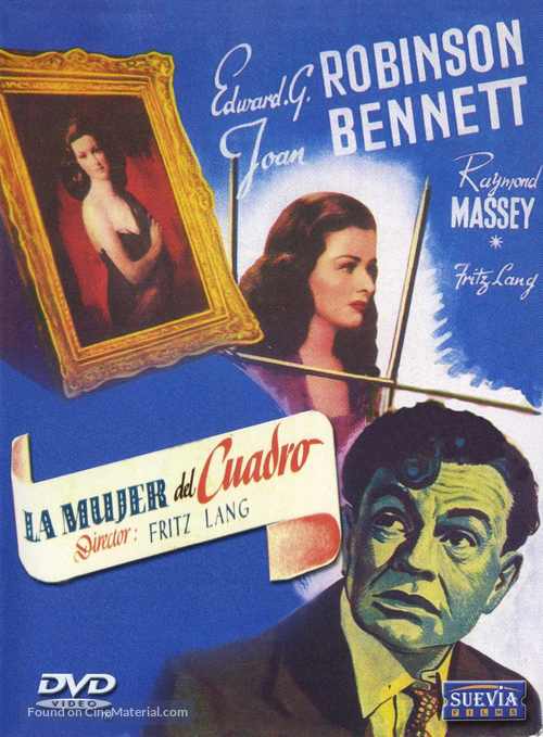 The Woman in the Window - Spanish DVD movie cover