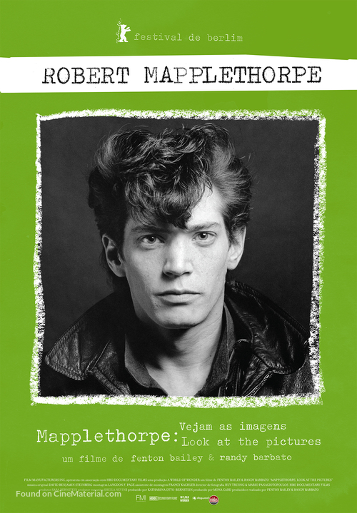 Mapplethorpe: Look at the Pictures - Portuguese Movie Poster
