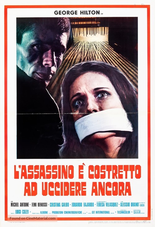 L&#039;assassino &egrave; costretto ad uccidere ancora - Italian Movie Poster