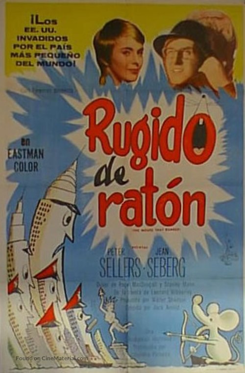 The Mouse That Roared - Argentinian Movie Poster