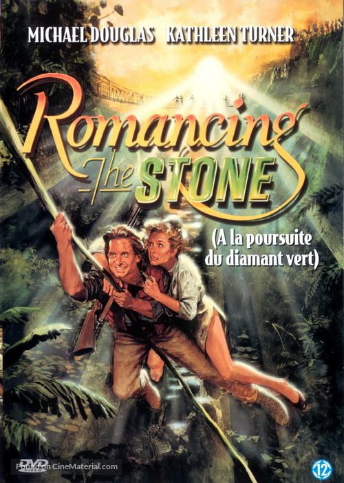 Romancing the Stone - Dutch Movie Cover