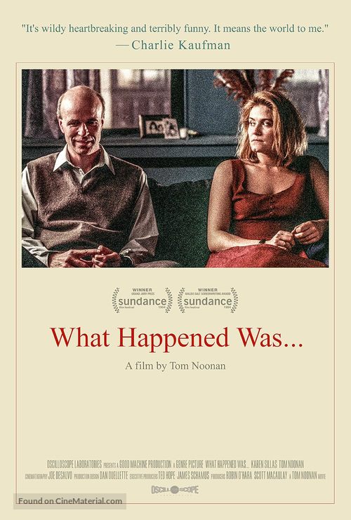 What Happened Was... - Movie Poster