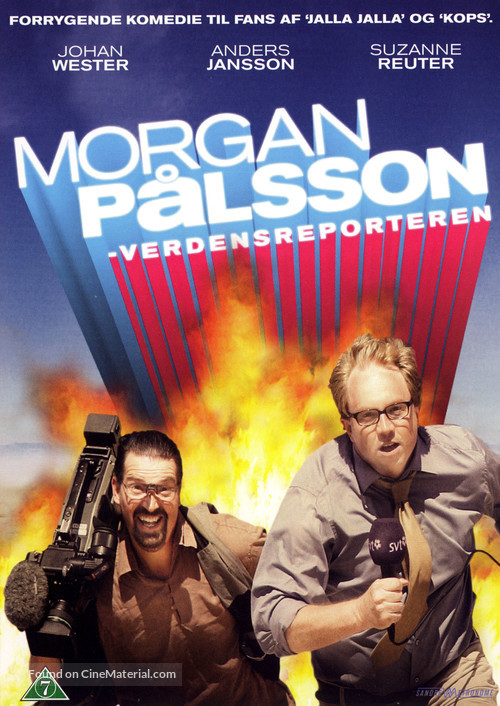 Morgan P&aring;lsson - V&auml;rldsreporter - Danish Movie Cover