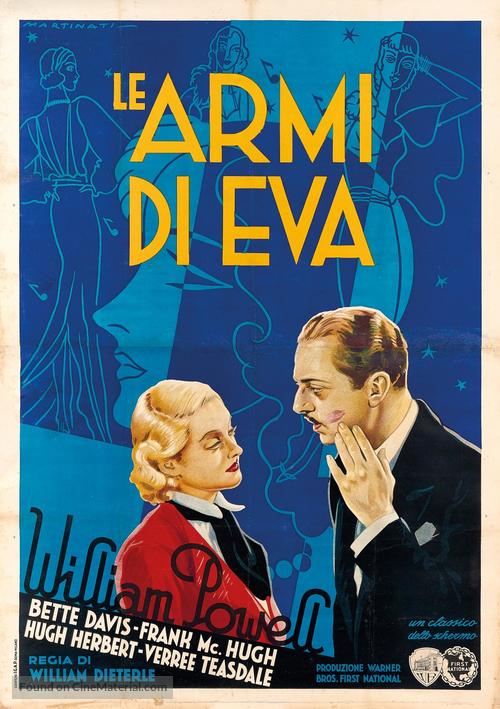 Fashions of 1934 - Italian Movie Poster
