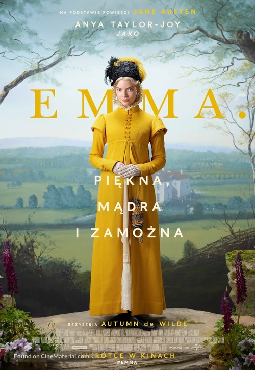 Emma. - Polish Movie Poster