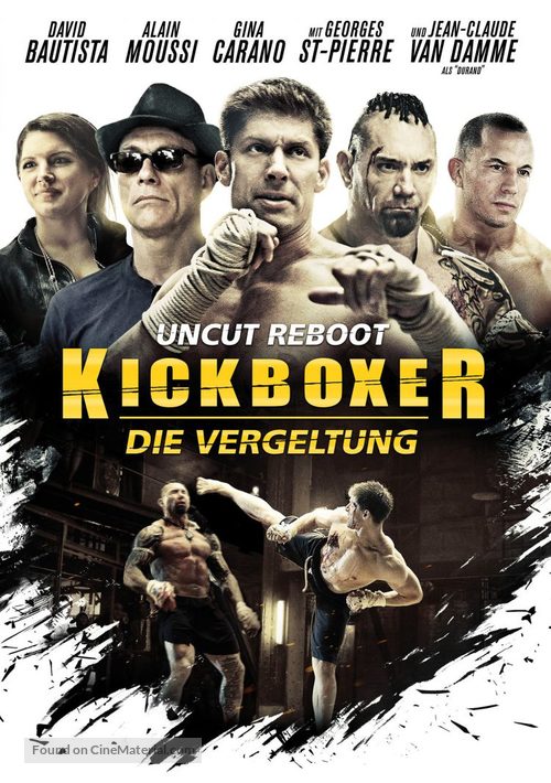 Kickboxer: Vengeance - German Movie Cover