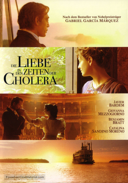 Love in the Time of Cholera - German Movie Poster