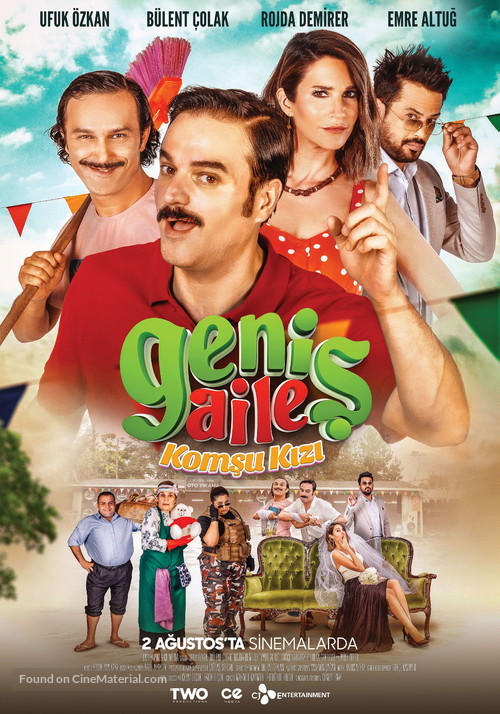 Genis Aile Komsu Kizi - Turkish Movie Poster