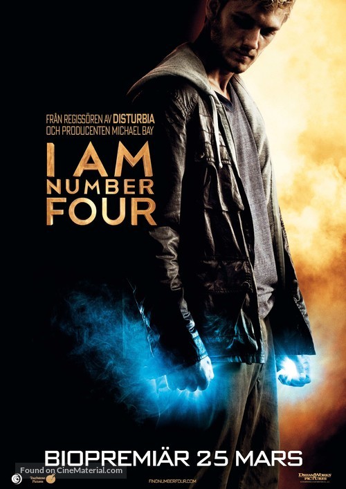 I Am Number Four - Swedish Movie Poster
