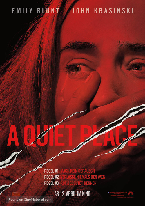 A Quiet Place - German Movie Poster