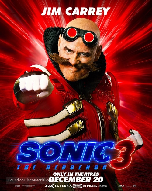 Sonic the Hedgehog 3 - Movie Poster