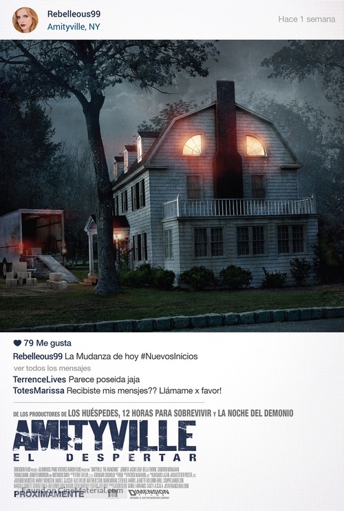 Amityville: The Awakening - Argentinian Movie Poster