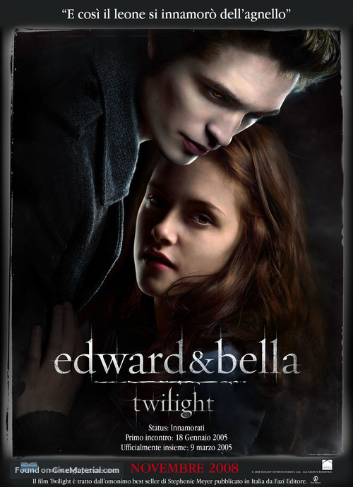 Twilight - Italian Movie Poster