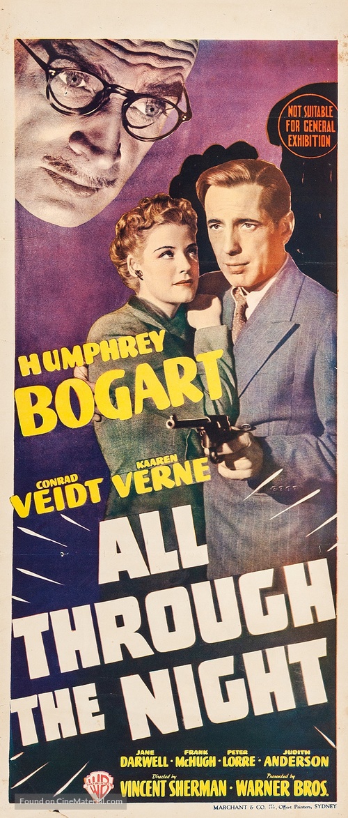 All Through the Night - Australian Movie Poster