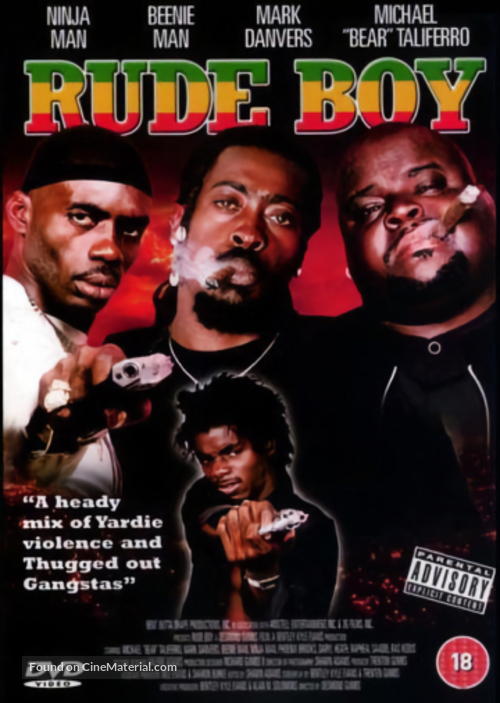 Rude Boy: The Jamaican Don - British Movie Cover
