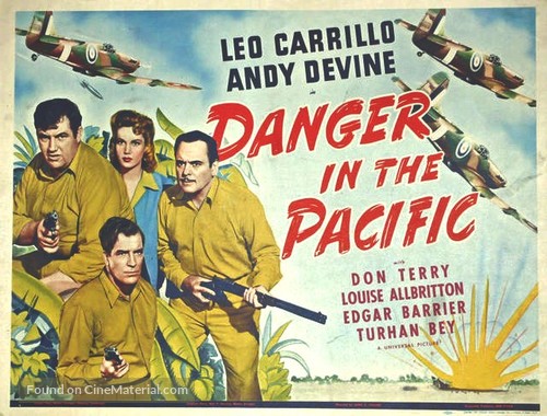 Danger in the Pacific - Argentinian Movie Poster