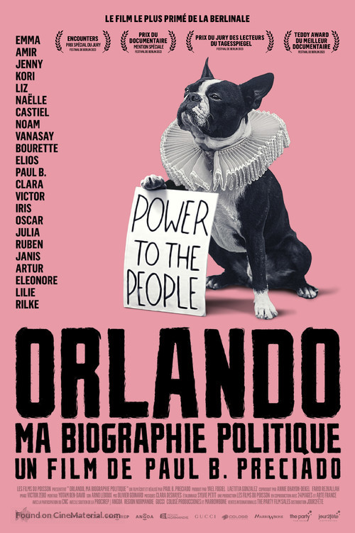 Orlando, ma biographie politique - French Movie Poster