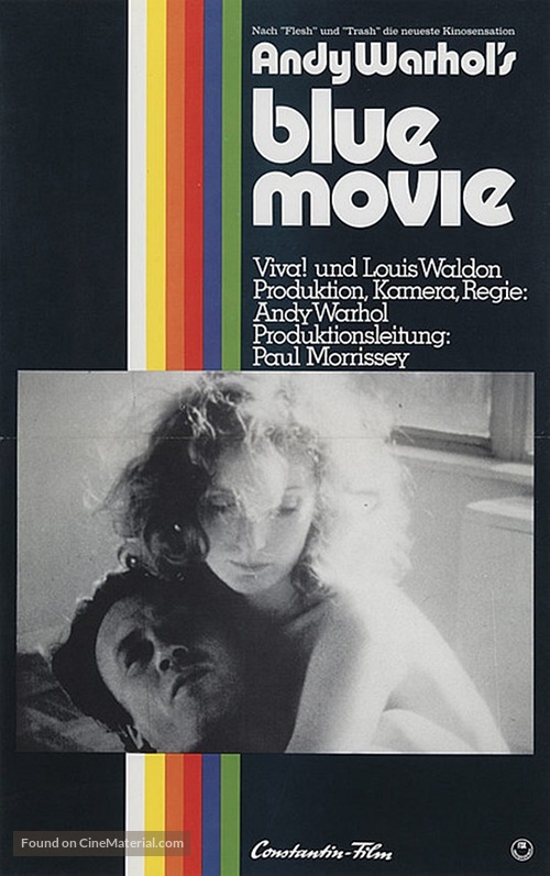 Blue Movie - German Movie Poster