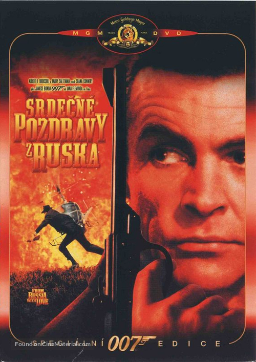 From Russia with Love - Czech DVD movie cover