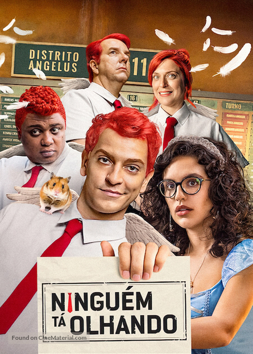 &quot;Ningu&eacute;m T&aacute; Olhando&quot; - Brazilian Movie Poster