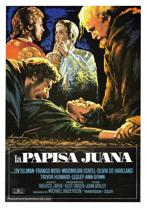 Pope Joan - Spanish Movie Poster