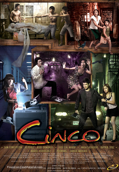 Cinco - Philippine Movie Poster