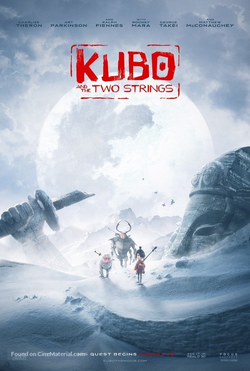 Kubo and the Two Strings - Movie Poster