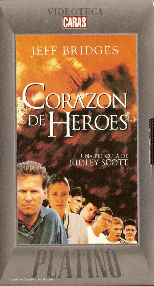 White Squall - Argentinian VHS movie cover